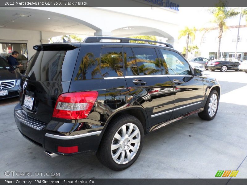 Black / Black 2012 Mercedes-Benz GLK 350