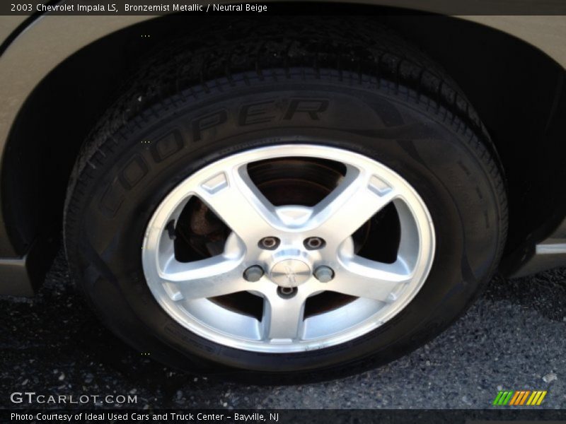 Bronzemist Metallic / Neutral Beige 2003 Chevrolet Impala LS