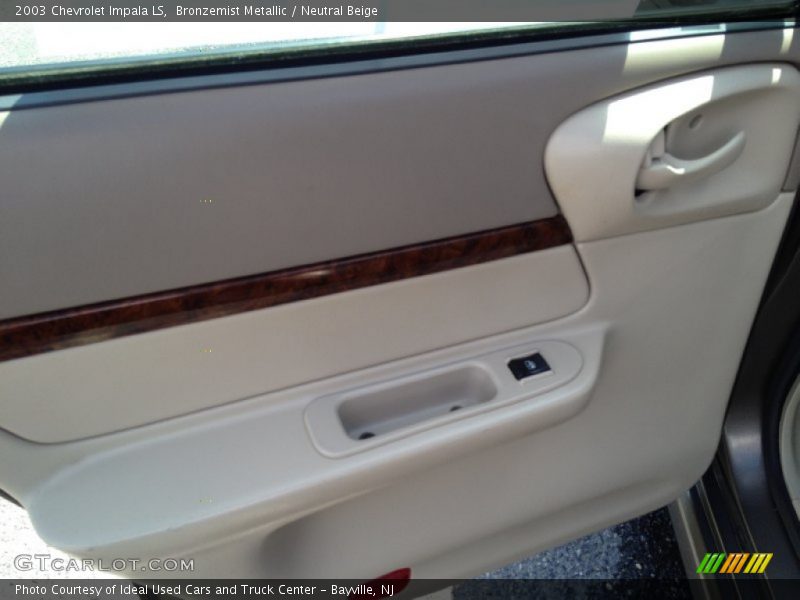 Bronzemist Metallic / Neutral Beige 2003 Chevrolet Impala LS