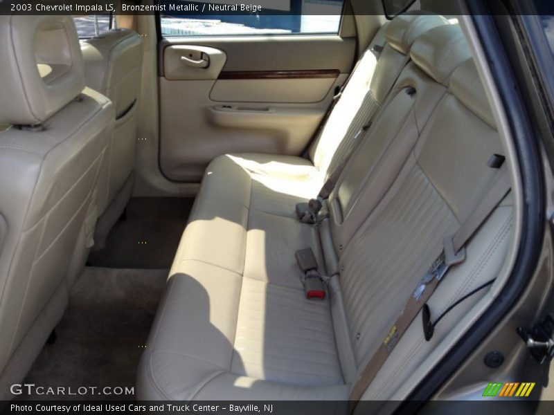 Bronzemist Metallic / Neutral Beige 2003 Chevrolet Impala LS