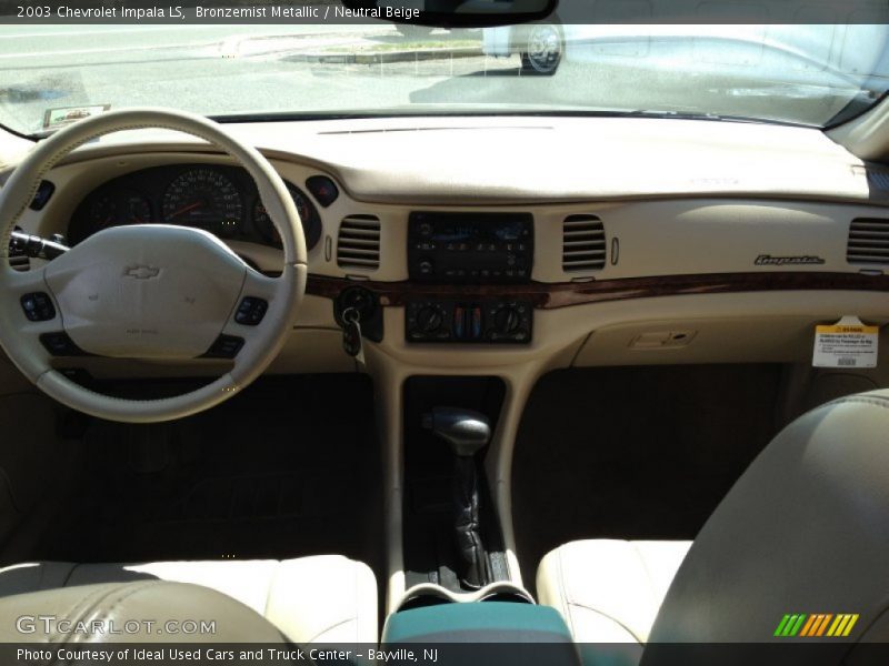 Bronzemist Metallic / Neutral Beige 2003 Chevrolet Impala LS