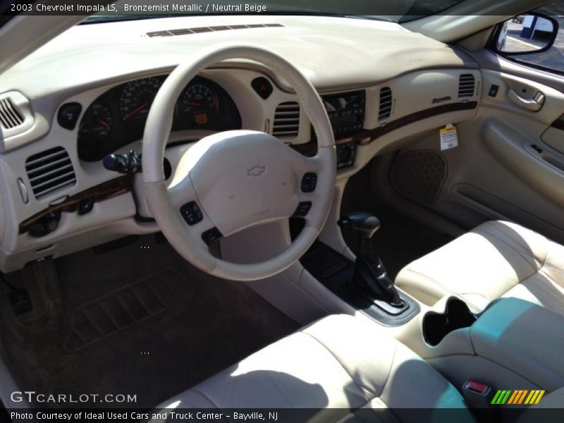 Bronzemist Metallic / Neutral Beige 2003 Chevrolet Impala LS