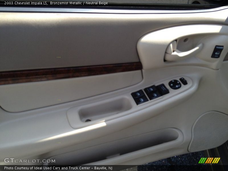 Bronzemist Metallic / Neutral Beige 2003 Chevrolet Impala LS