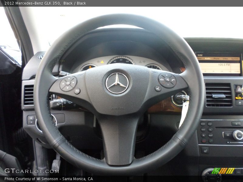 Black / Black 2012 Mercedes-Benz GLK 350