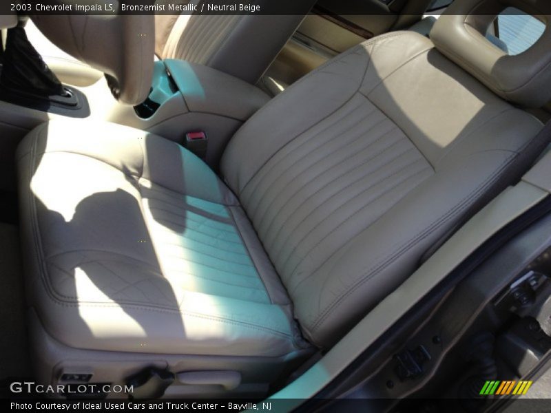 Bronzemist Metallic / Neutral Beige 2003 Chevrolet Impala LS