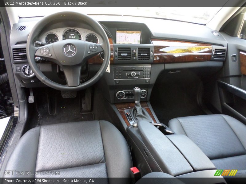 Black / Black 2012 Mercedes-Benz GLK 350