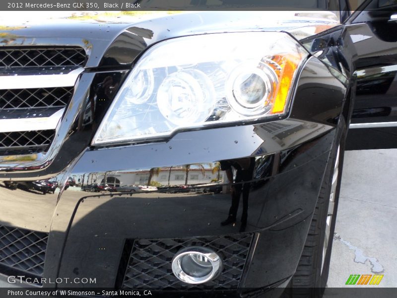 Black / Black 2012 Mercedes-Benz GLK 350