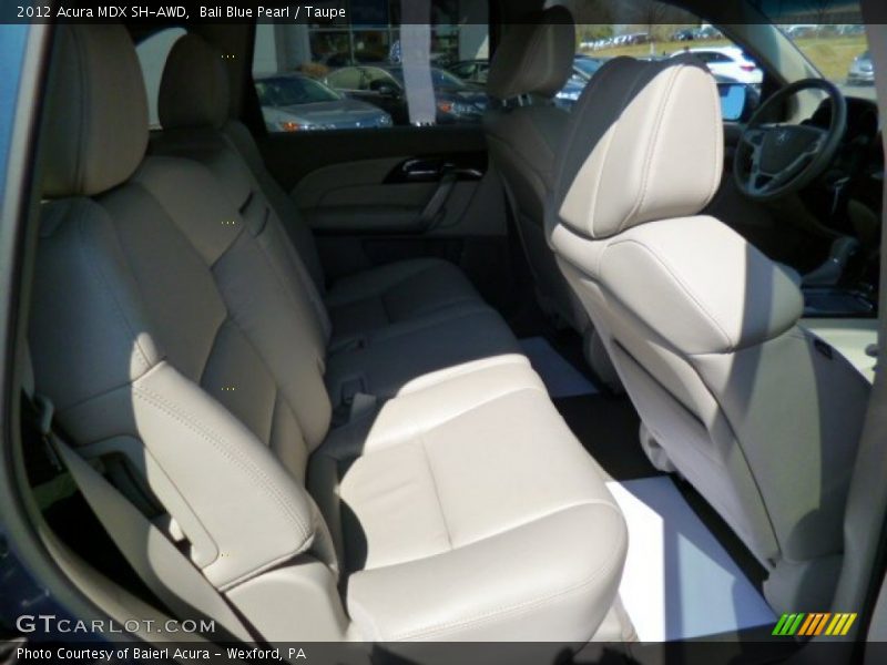 Bali Blue Pearl / Taupe 2012 Acura MDX SH-AWD
