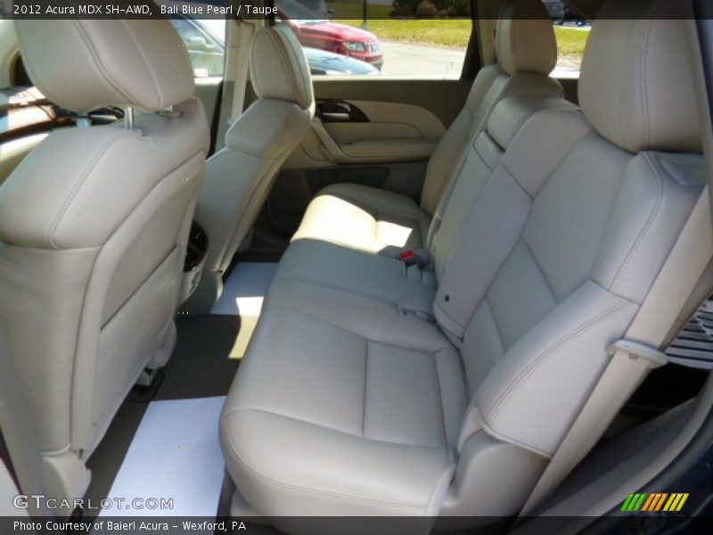 Bali Blue Pearl / Taupe 2012 Acura MDX SH-AWD