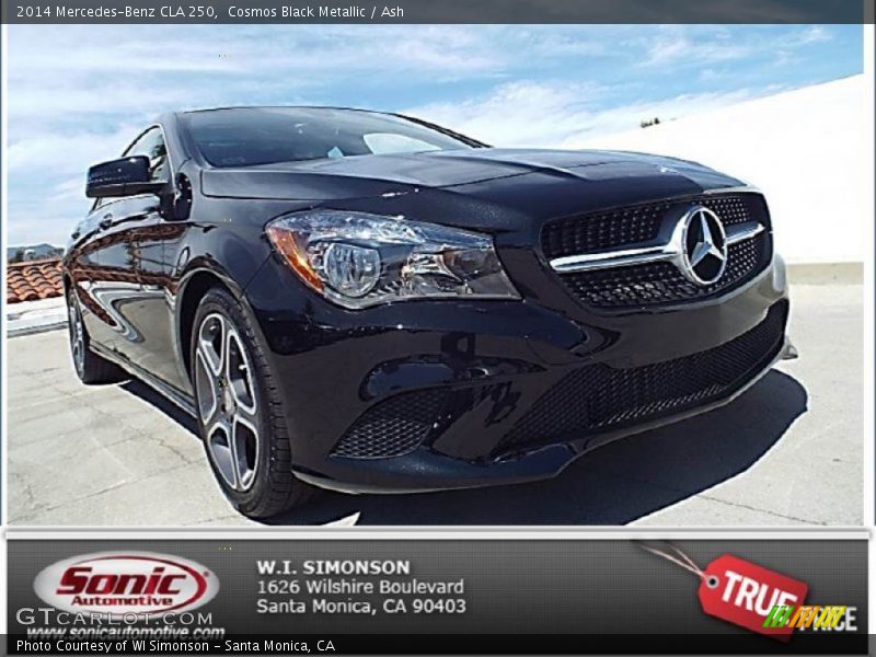 Cosmos Black Metallic / Ash 2014 Mercedes-Benz CLA 250