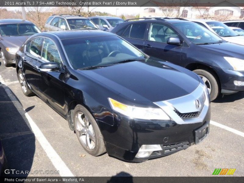 Crystal Black Pearl / Ebony Black 2011 Acura TL 3.7 SH-AWD Technology