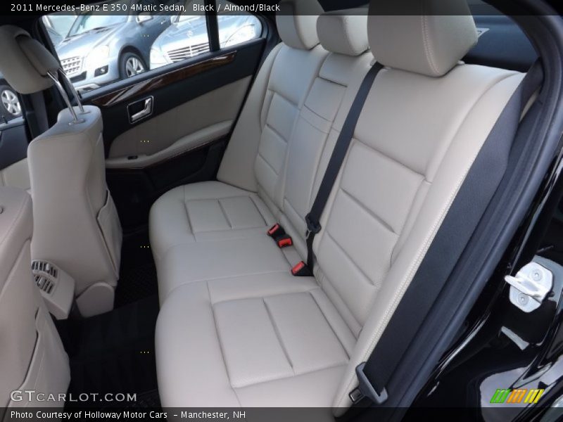 Black / Almond/Black 2011 Mercedes-Benz E 350 4Matic Sedan