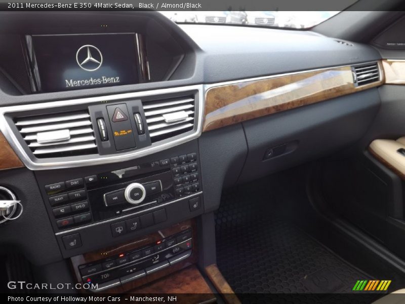 Black / Almond/Black 2011 Mercedes-Benz E 350 4Matic Sedan