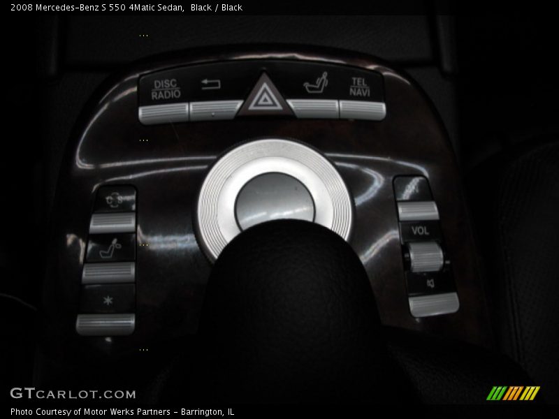 Black / Black 2008 Mercedes-Benz S 550 4Matic Sedan