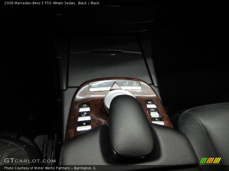 Black / Black 2008 Mercedes-Benz S 550 4Matic Sedan