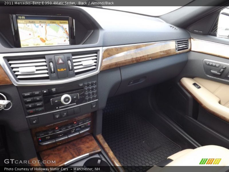 Black / Almond/Black 2011 Mercedes-Benz E 350 4Matic Sedan