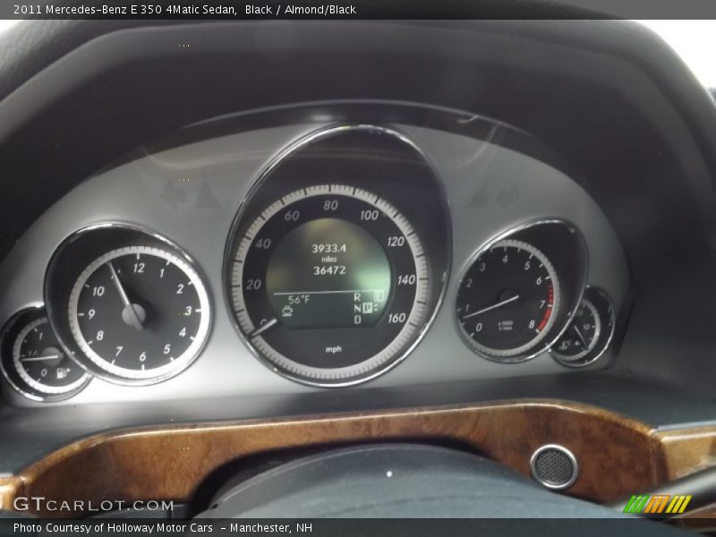 Black / Almond/Black 2011 Mercedes-Benz E 350 4Matic Sedan