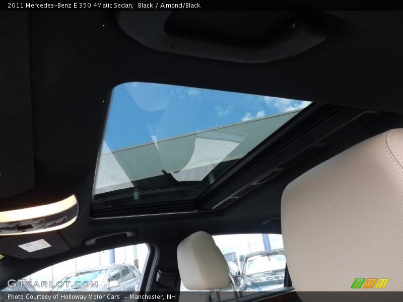 Black / Almond/Black 2011 Mercedes-Benz E 350 4Matic Sedan