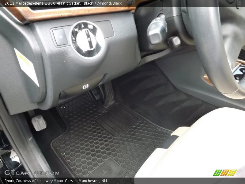 Black / Almond/Black 2011 Mercedes-Benz E 350 4Matic Sedan