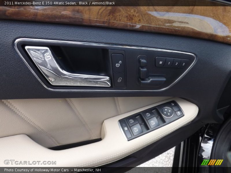 Black / Almond/Black 2011 Mercedes-Benz E 350 4Matic Sedan