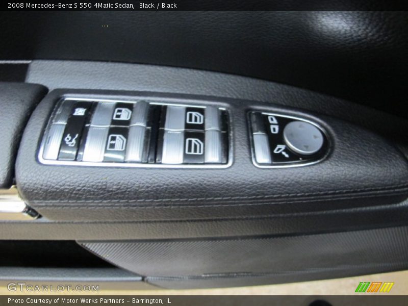 Black / Black 2008 Mercedes-Benz S 550 4Matic Sedan