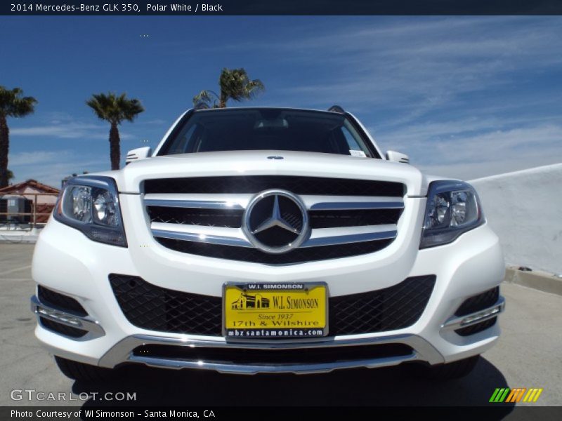 Polar White / Black 2014 Mercedes-Benz GLK 350
