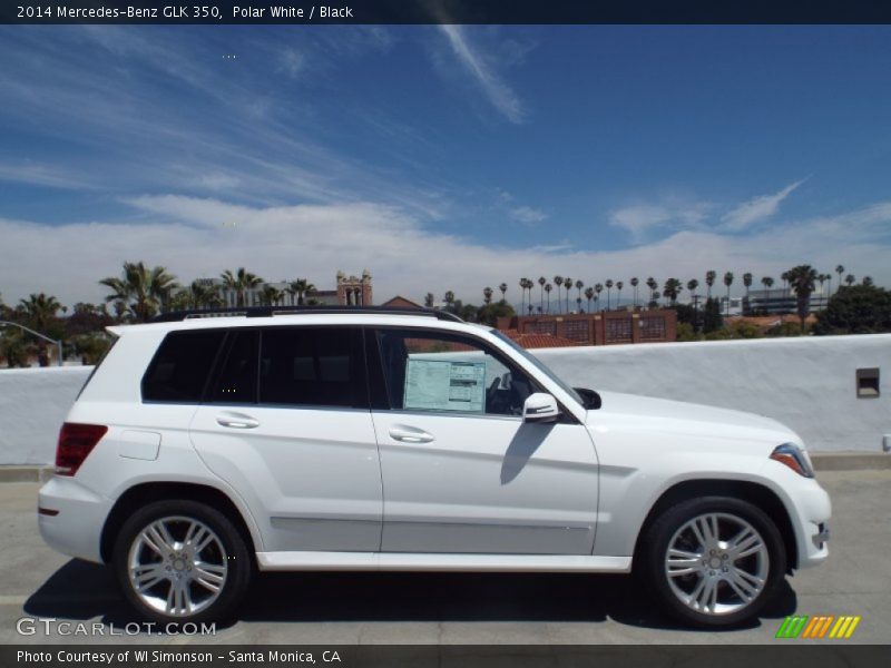 Polar White / Black 2014 Mercedes-Benz GLK 350