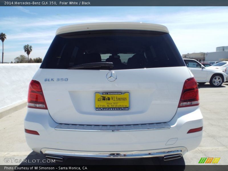 Polar White / Black 2014 Mercedes-Benz GLK 350