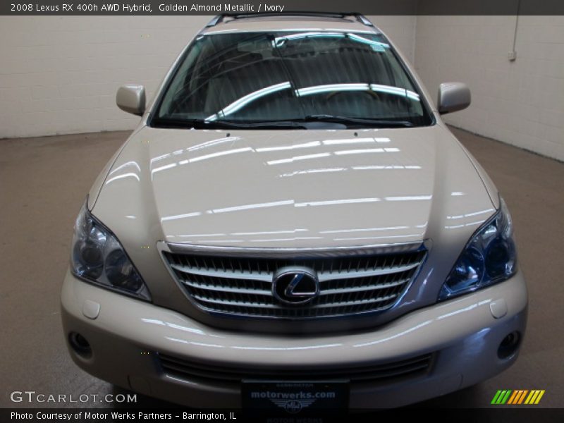 Golden Almond Metallic / Ivory 2008 Lexus RX 400h AWD Hybrid