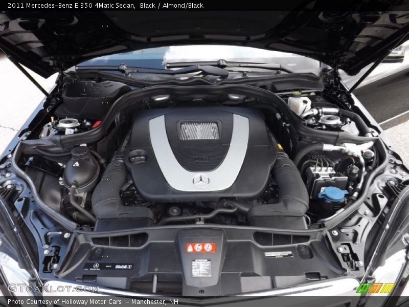 Black / Almond/Black 2011 Mercedes-Benz E 350 4Matic Sedan