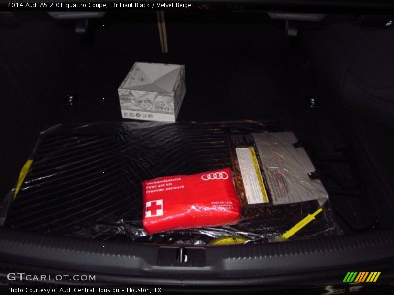 Brilliant Black / Velvet Beige 2014 Audi A5 2.0T quattro Coupe
