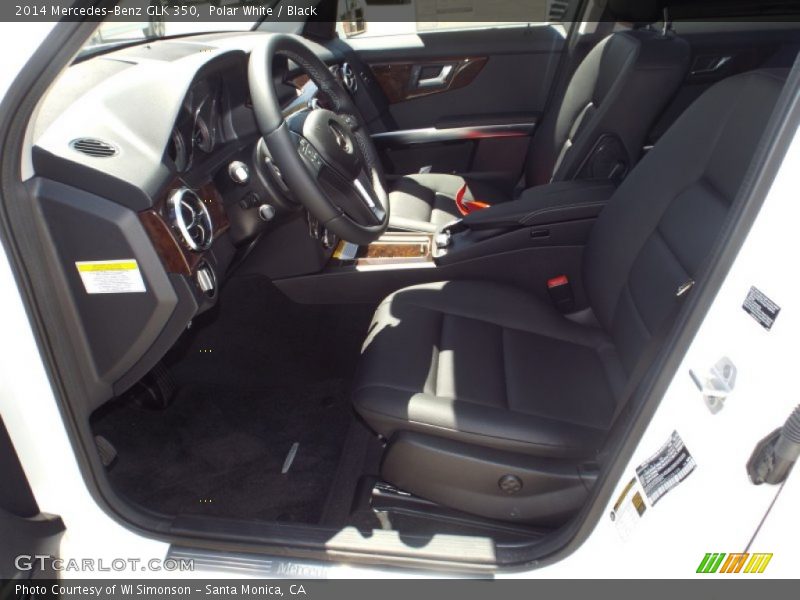 Polar White / Black 2014 Mercedes-Benz GLK 350