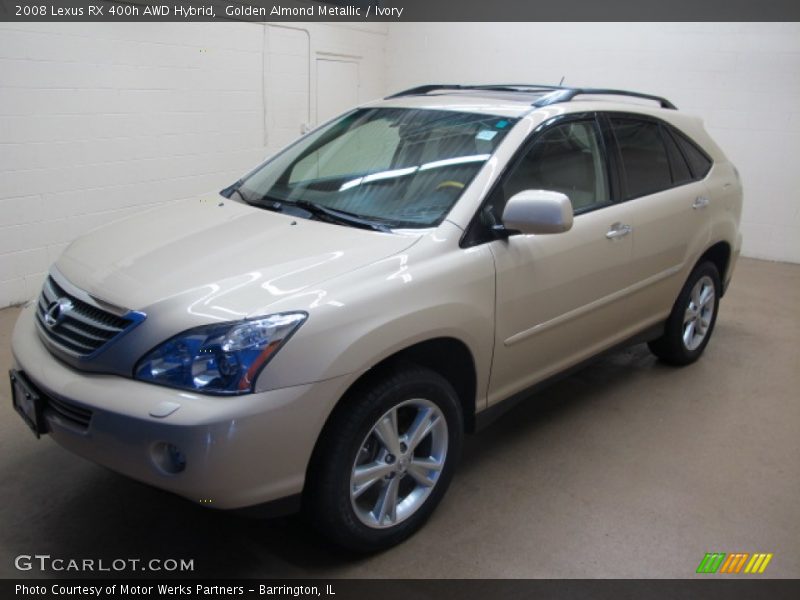 Golden Almond Metallic / Ivory 2008 Lexus RX 400h AWD Hybrid