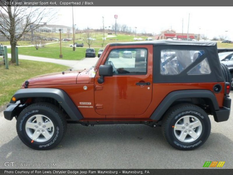 Copperhead / Black 2014 Jeep Wrangler Sport 4x4