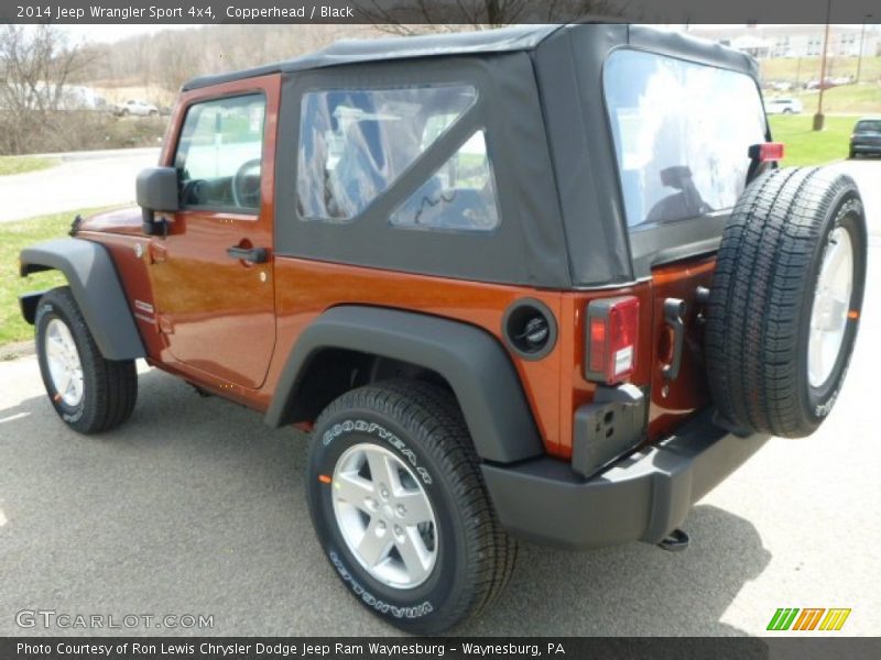 Copperhead / Black 2014 Jeep Wrangler Sport 4x4
