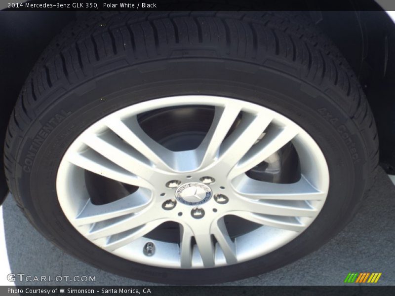 Polar White / Black 2014 Mercedes-Benz GLK 350
