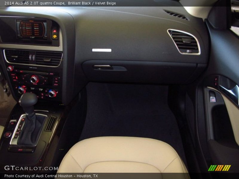 Brilliant Black / Velvet Beige 2014 Audi A5 2.0T quattro Coupe