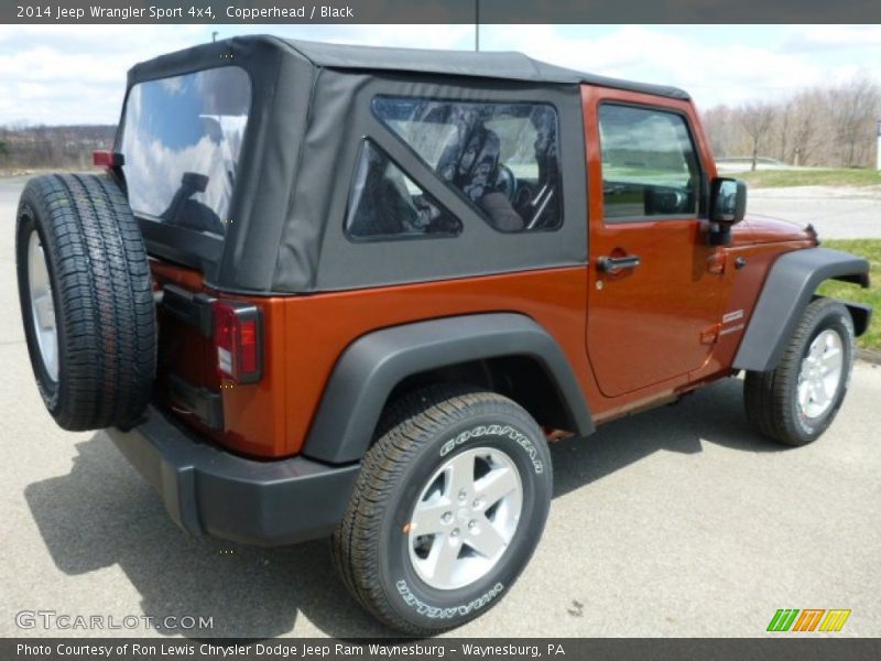 Copperhead / Black 2014 Jeep Wrangler Sport 4x4