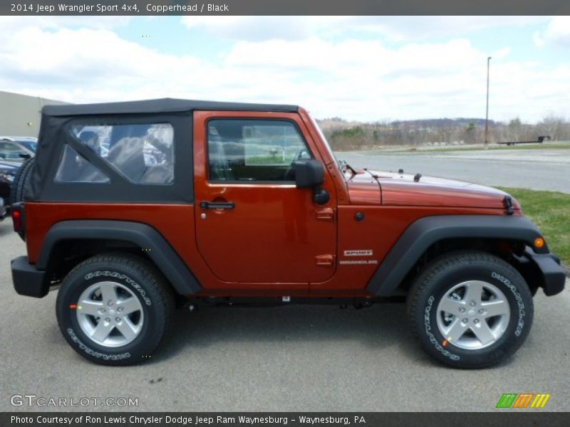 Copperhead / Black 2014 Jeep Wrangler Sport 4x4