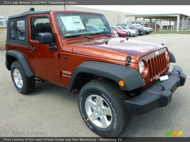 Copperhead / Black 2014 Jeep Wrangler Sport 4x4