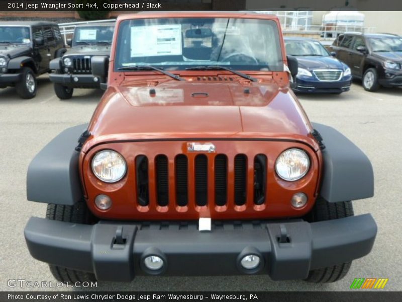 Copperhead / Black 2014 Jeep Wrangler Sport 4x4