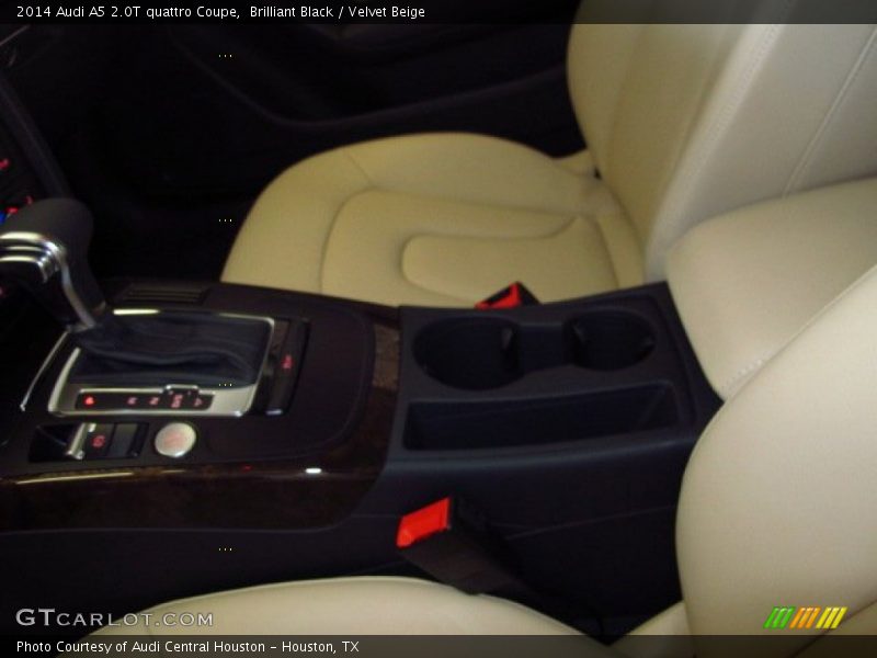 Brilliant Black / Velvet Beige 2014 Audi A5 2.0T quattro Coupe