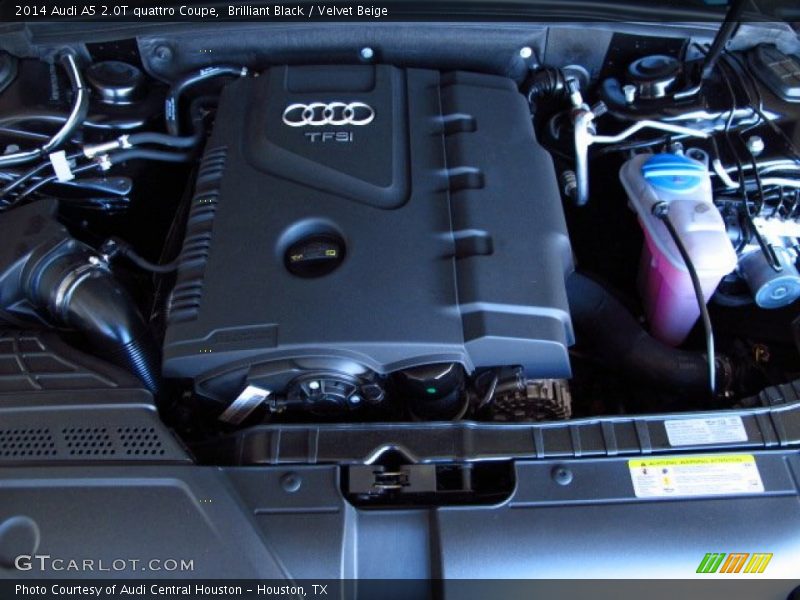 Brilliant Black / Velvet Beige 2014 Audi A5 2.0T quattro Coupe