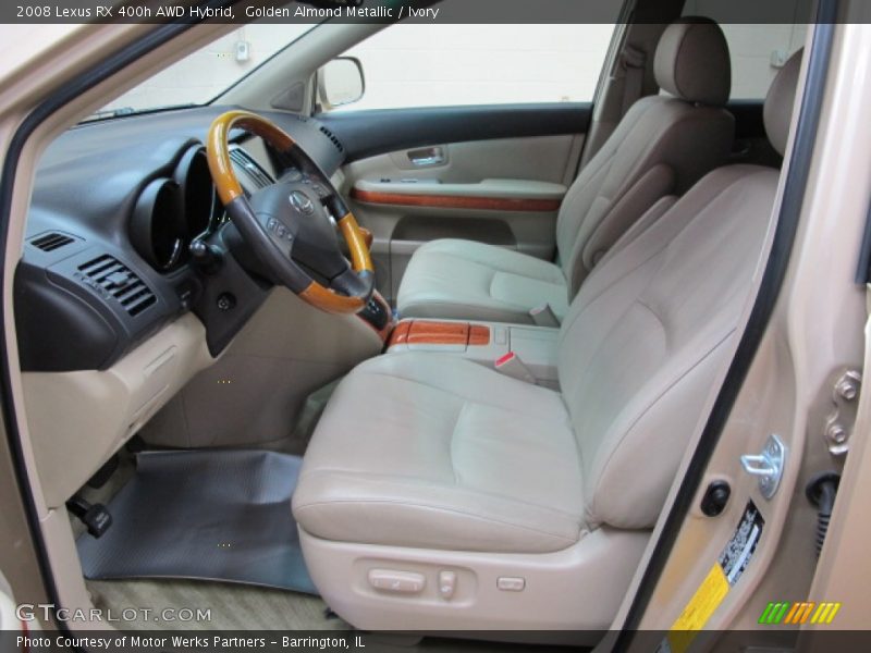 Golden Almond Metallic / Ivory 2008 Lexus RX 400h AWD Hybrid
