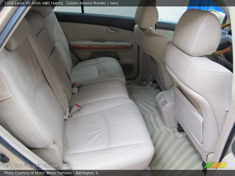 Golden Almond Metallic / Ivory 2008 Lexus RX 400h AWD Hybrid