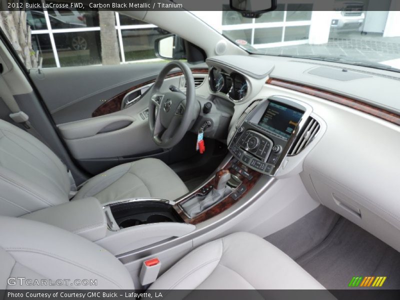 Carbon Black Metallic / Titanium 2012 Buick LaCrosse FWD