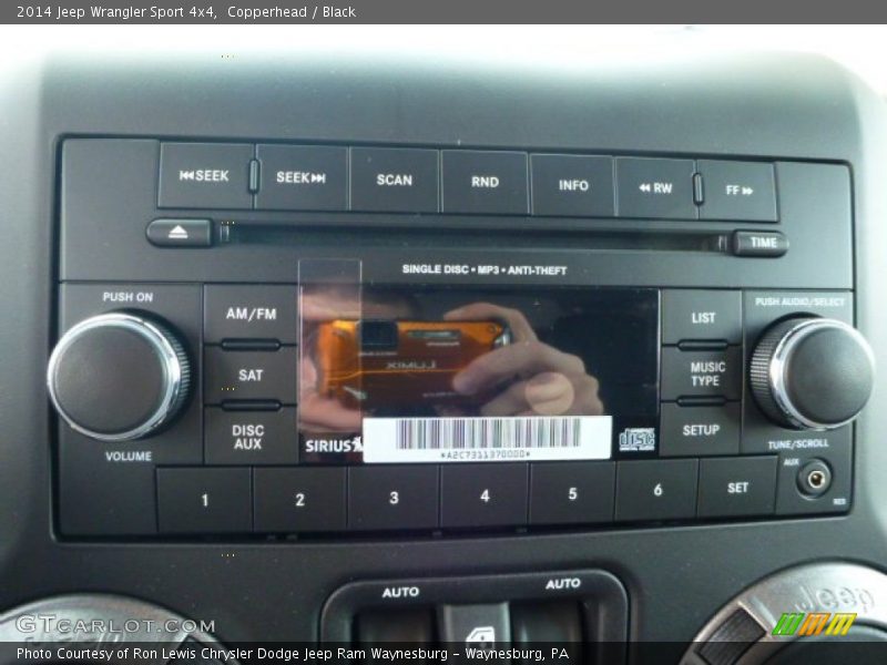 Copperhead / Black 2014 Jeep Wrangler Sport 4x4