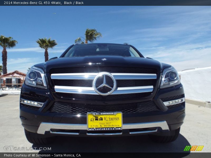 Black / Black 2014 Mercedes-Benz GL 450 4Matic