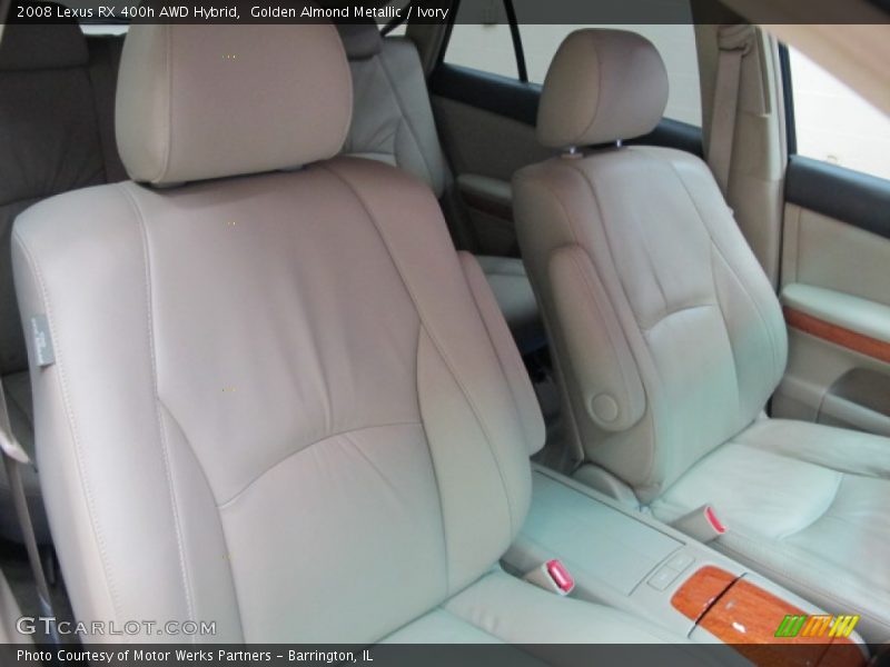 Golden Almond Metallic / Ivory 2008 Lexus RX 400h AWD Hybrid