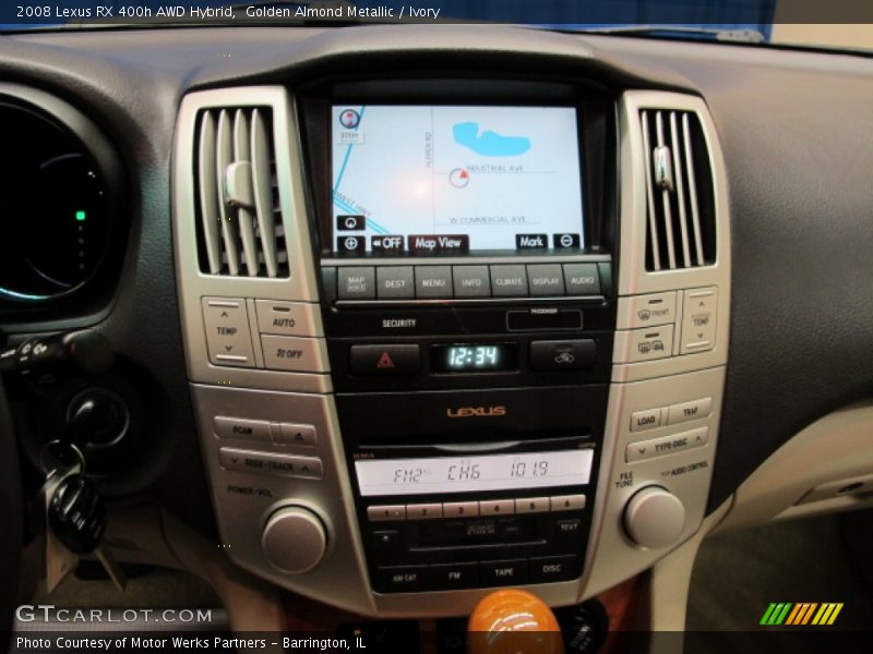 Golden Almond Metallic / Ivory 2008 Lexus RX 400h AWD Hybrid